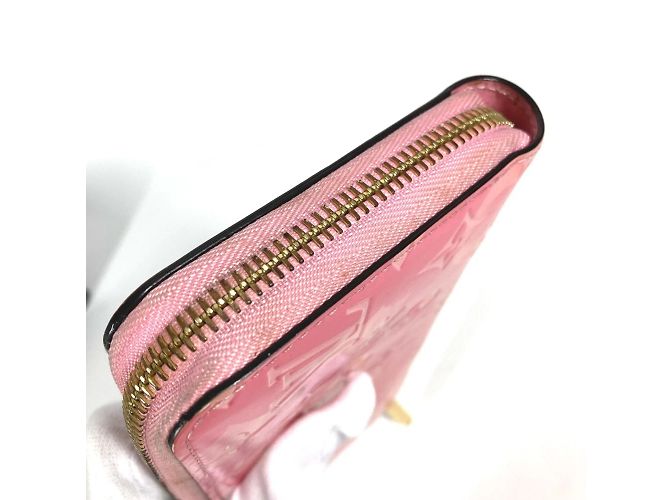 Cartera Zippy Monogram Vernis Louis Vuitton Rosa - vista 9