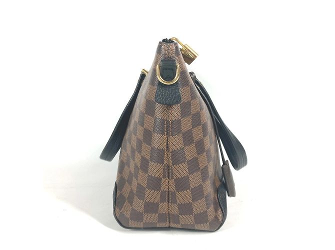 Borsa Tote Damier Hyde Park di Louis Vuitton Marrone Nero Damier ebene - vista 2