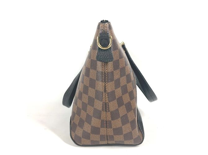 Borsa Tote Damier Hyde Park di Louis Vuitton Marrone Nero Damier ebene - vista 3