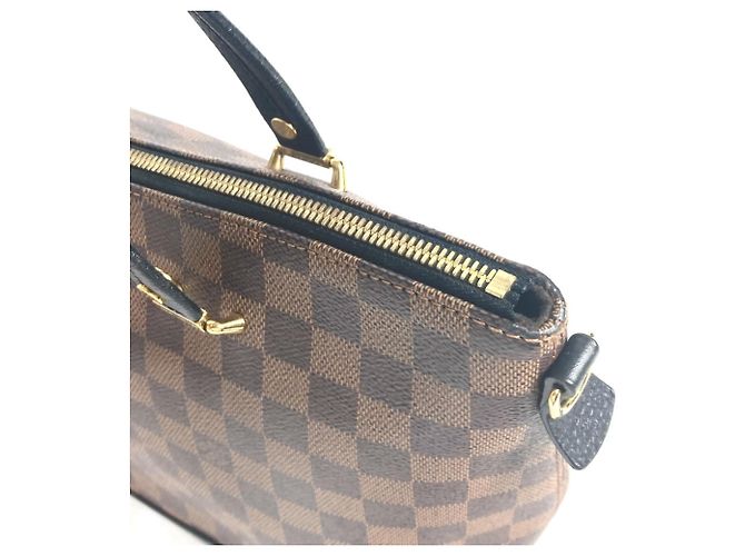 Borsa Tote Damier Hyde Park di Louis Vuitton Marrone Nero Damier ebene - vista 9