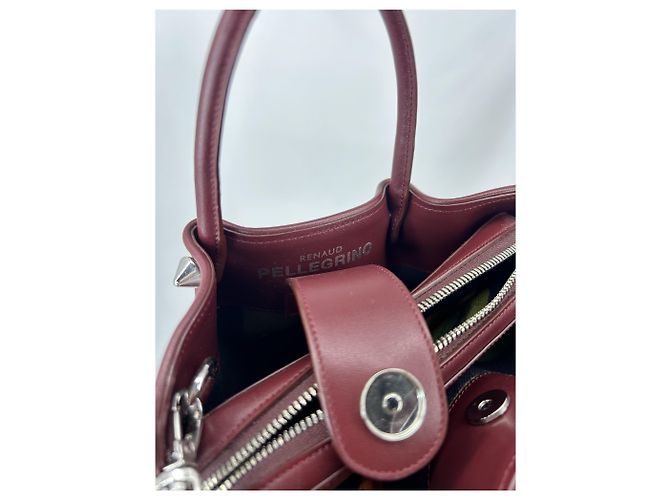 Renaud Pellegrino Mini Lana Bordò Silver hardware - vista 5