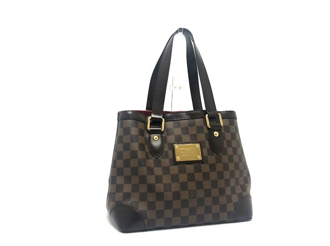 Borsa Louis Vuitton Damier Hampstead PM Marrone Damier ebene - vista 16
