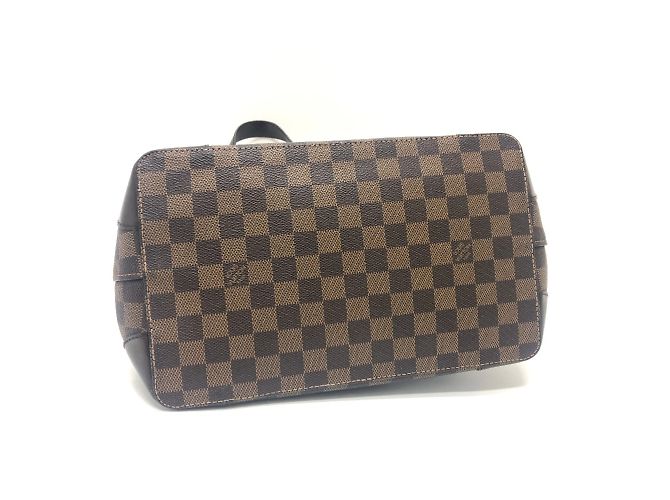 Borsa Louis Vuitton Damier Hampstead PM Marrone Damier ebene - vista 4