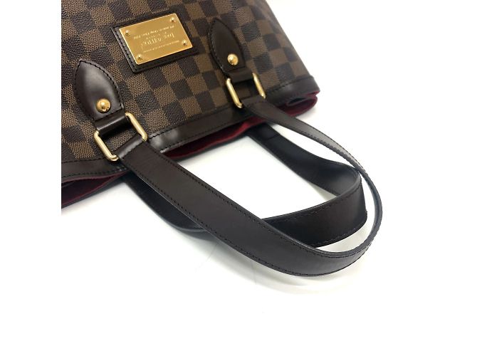 Borsa Louis Vuitton Damier Hampstead PM Marrone Damier ebene - vista 5