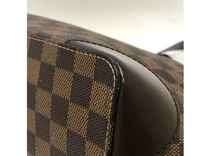 Borsa Louis Vuitton Damier Hampstead PM Marrone Damier ebene - vista 7
