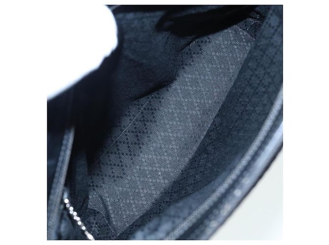 Bolsa de Ombro GUCCI Bamboo Nylon 2way Preta 002 1998 0441 Auth ti2050 Preto - vista 16