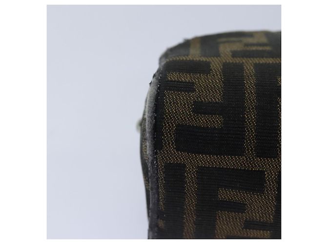 FENDI Zucca Canvas Tasche braun schwarz silber authentisch fm3759 - Ansicht 14