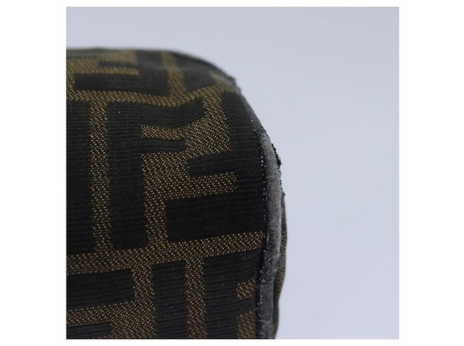 FENDI Zucca Canvas Tasche braun schwarz silber authentisch fm3759 - Ansicht 15