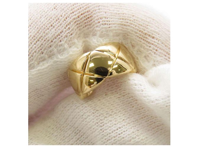 Orecchini a cerchio in oro giallo Chanel Coco Crush - vista 5