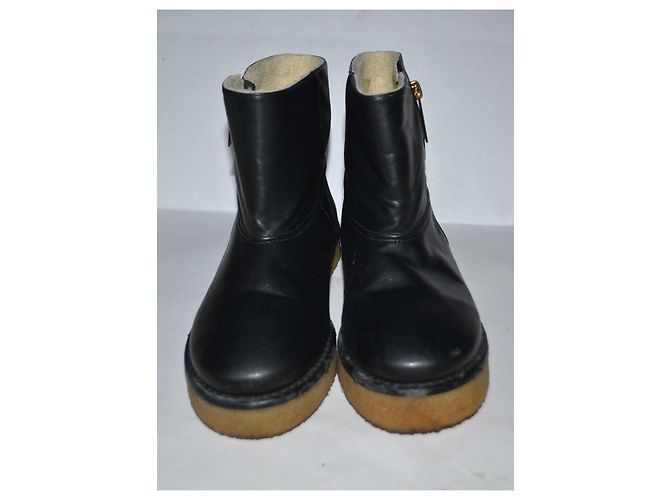 Stella Mc Cartney Stella McCartney Stiefeletten Schwarz Eco-Leder 36 IT - Ansicht 4