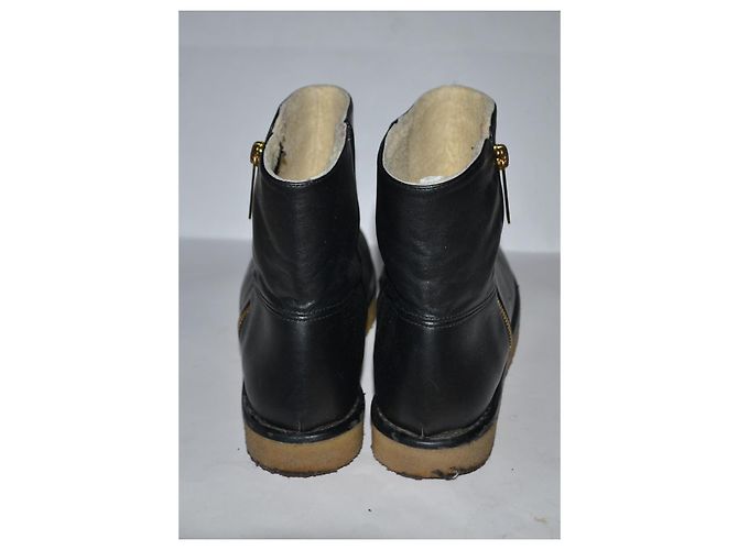 Stella Mc Cartney Stella McCartney Stiefeletten Schwarz Eco-Leder 36 IT - Ansicht 5