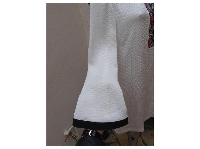 Vestido Etro de seda e viscose bordado com detalhes de pérolas Multicor - vista 6