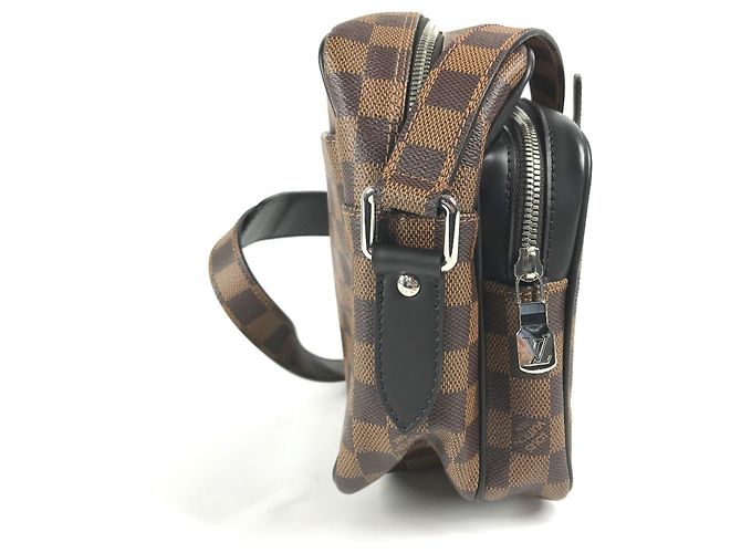 Borsa a Spalla Louis Vuitton Damier Dinos Chapman Nile PM Marrone - vista 2