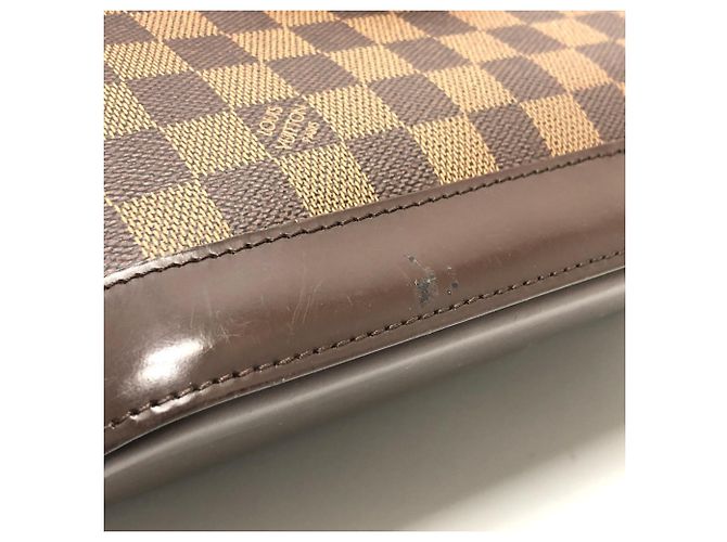 Borsa Tote Damier Alma di Louis Vuitton Marrone - vista 10