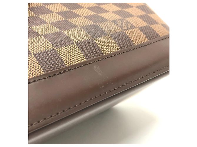 Borsa Tote Damier Alma di Louis Vuitton Marrone - vista 11
