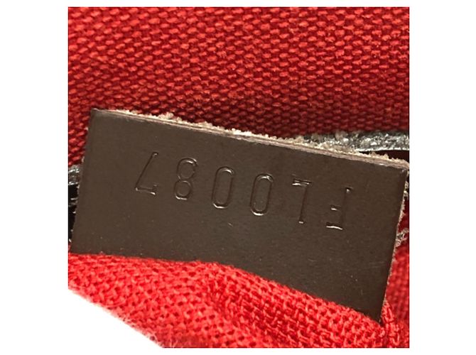 Borsa Tote Damier Alma di Louis Vuitton Marrone - vista 15