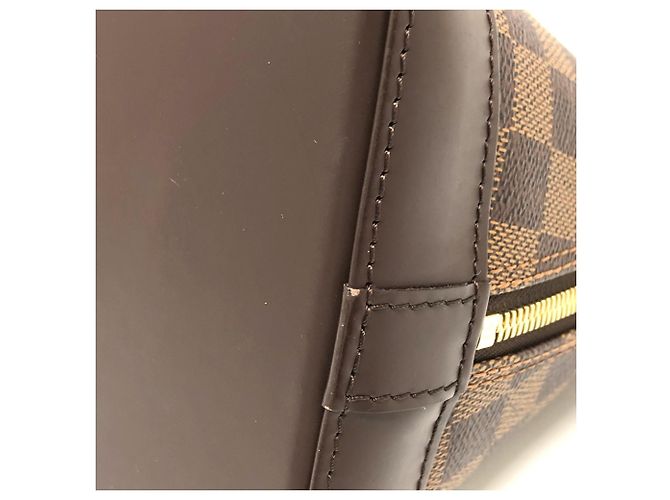 Borsa Tote Damier Alma di Louis Vuitton Marrone - vista 6