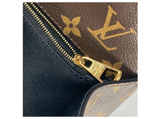 Borsa Louis Vuitton Monogram Cherrywood PM Marrone Nero - vista 10