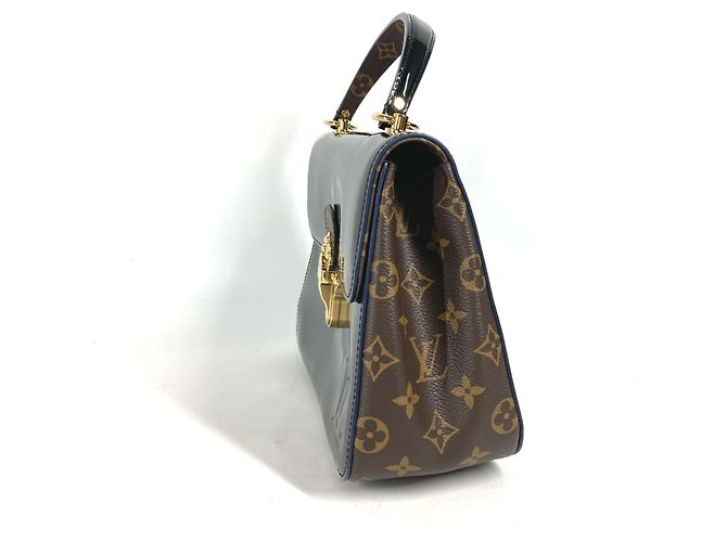Borsa Louis Vuitton Monogram Cherrywood PM Marrone Nero - vista 2