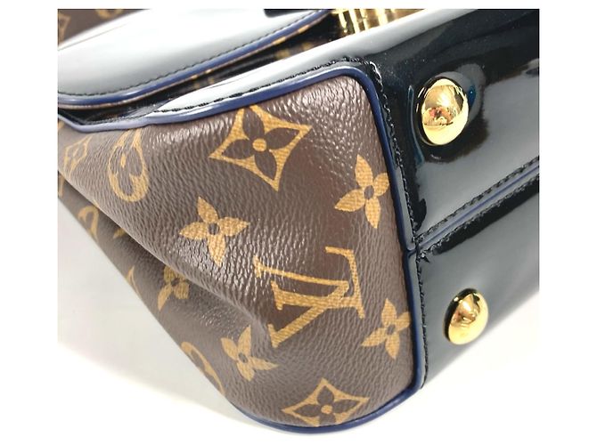 Borsa Louis Vuitton Monogram Cherrywood PM Marrone Nero - vista 6