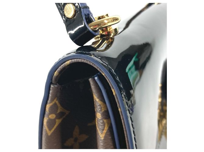 Borsa Louis Vuitton Monogram Cherrywood PM Marrone Nero - vista 7