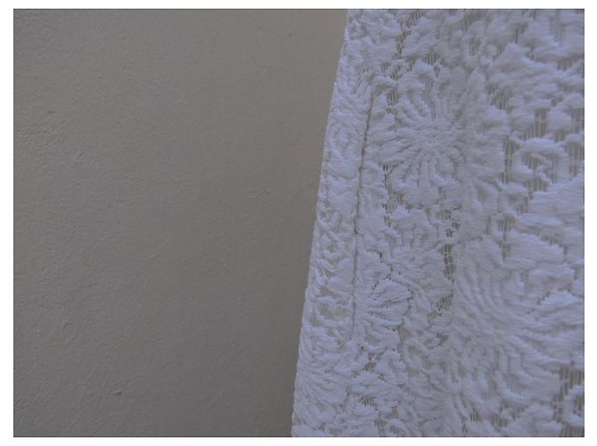 Vestido Chloé Blanco de Algodón y Encaje - vista 5