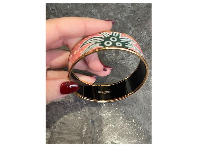 Hermès Bracciali HERMES T. Metallo Rosa - vista 3
