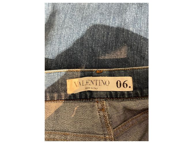 Jeans VALENTINO GARAVANI T.US 25 Cotone Blu - vista 4