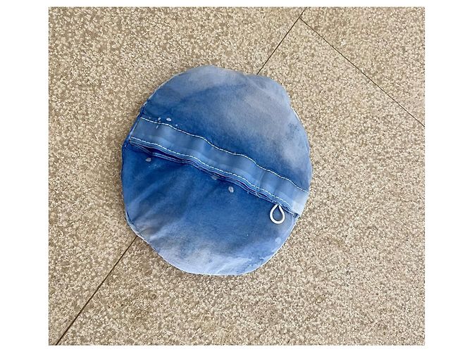 Bob Jason oder faltbarer Regenschirm Maison Michel T. 52-54 Blau - Ansicht 12
