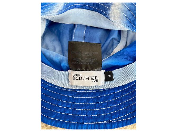 Bob Jason oder faltbarer Regenschirm Maison Michel T. 52-54 Blau - Ansicht 16