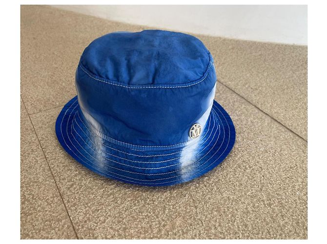 Bob Jason oder faltbarer Regenschirm Maison Michel T. 52-54 Blau - Ansicht 3