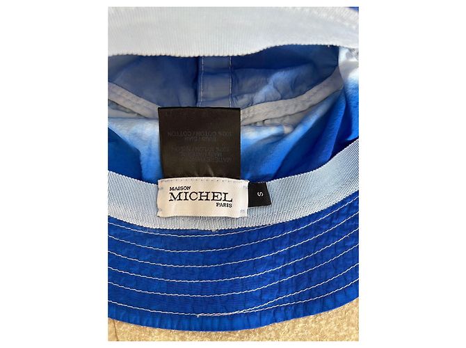 Bob Jason oder faltbarer Regenschirm Maison Michel T. 52-54 Blau - Ansicht 8