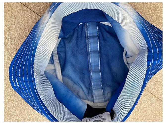 Bob Jason oder faltbarer Regenschirm Maison Michel T. 52-54 Blau - Ansicht 9