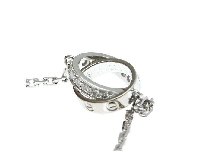 Collana di diamanti Cartier Baby Love - vista 10