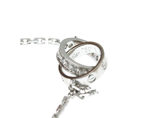 Collana di diamanti Cartier Baby Love - vista 11