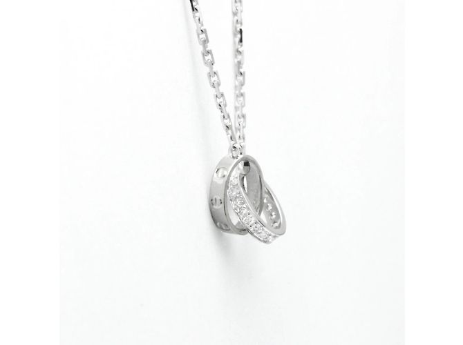 Collana di diamanti Cartier Baby Love - vista 3