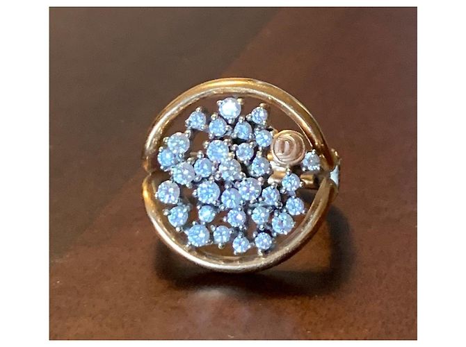 Damiani Goldring mit Diamanten Golden - Ansicht 3