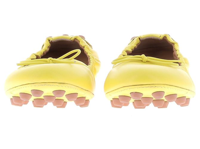 Bailarinas Tod's T.EU 37 Cuero Amarillo - vista 4