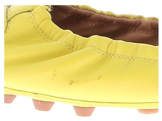 Bailarinas Tod's T.EU 37 Cuero Amarillo - vista 9