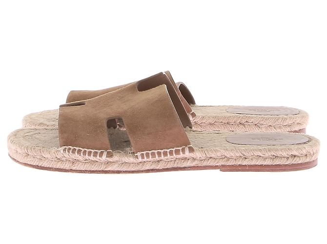 Hermès HERMES Espadrilles T.EU 44 Cuero Castaño - vista 3
