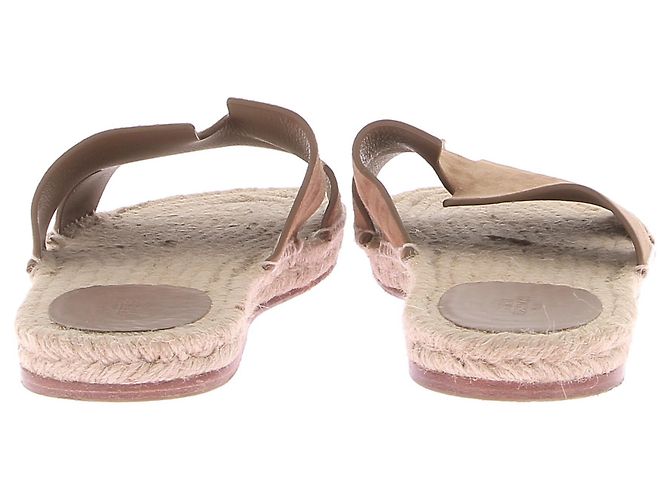 Hermès HERMES Espadrilles T.EU 44 Cuero Castaño - vista 5
