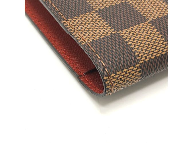 Borsa a spalla in tela Damier Louis Vuitton Marrone - vista 5