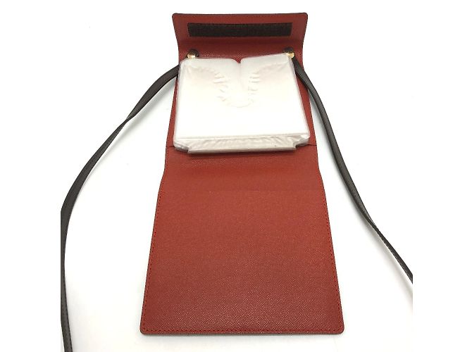 Borsa a spalla in tela Damier Louis Vuitton Marrone - vista 9