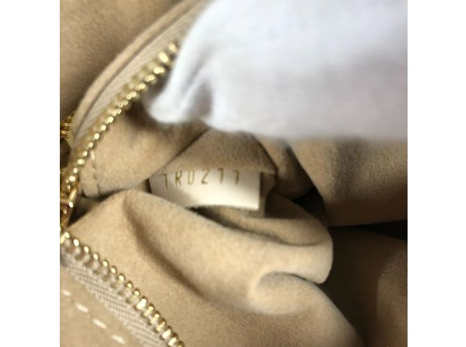 Borsa Louis Vuitton Monogram Empreinte Petite Malle Souple Bianco - vista 5