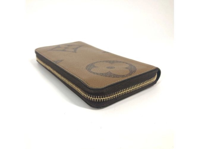 Louis Vuitton Brown Monogram Reverse Long Wallet - view 15