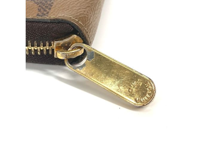 Louis Vuitton Brown Monogram Reverse Long Wallet - view 2