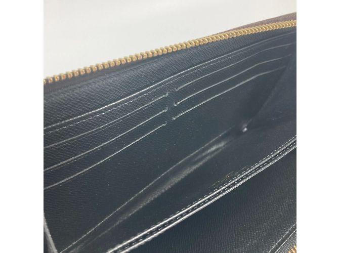 Louis Vuitton Brown Monogram Reverse Long Wallet - view 7