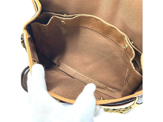 Borsa a Spalla Monogram Congo PM Louis Vuitton Marrone - vista 13