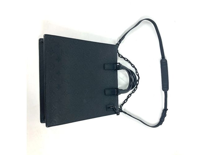 Sac à main en cuir Taurillon Louis Vuitton Noir - vue 11