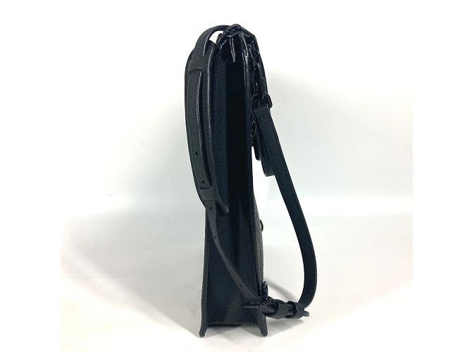 Sac à main en cuir Taurillon Louis Vuitton Noir - vue 3